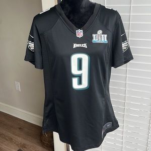 Philadelphia Eagles Foles 9 Super Bowl Jersey XL